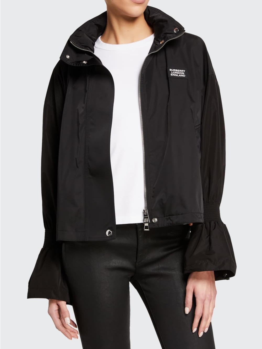 Burberry Women's Trendy Jacket - Black, Size US 6 UK 8 IT 40
